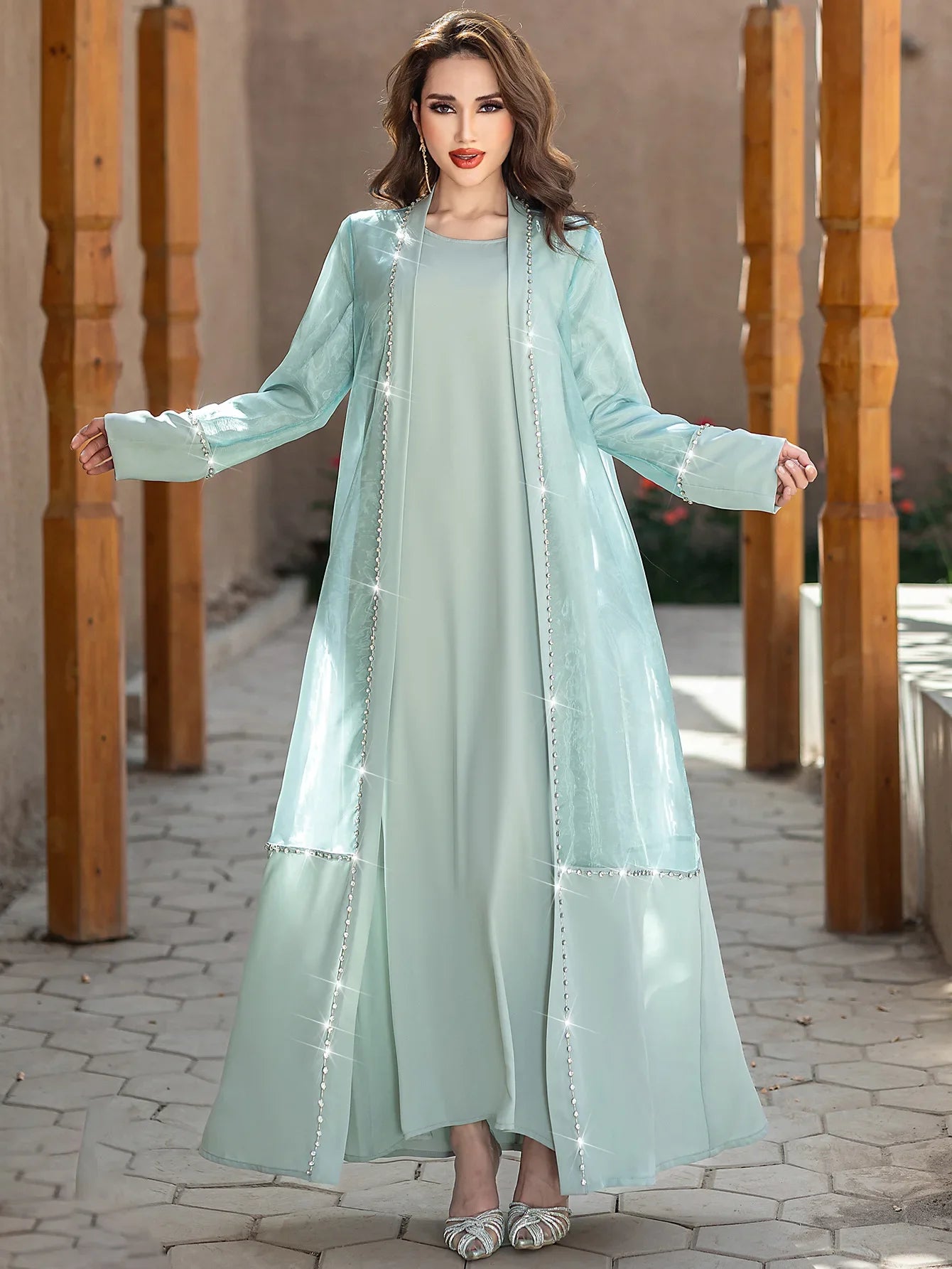 Esma two piece Abaya