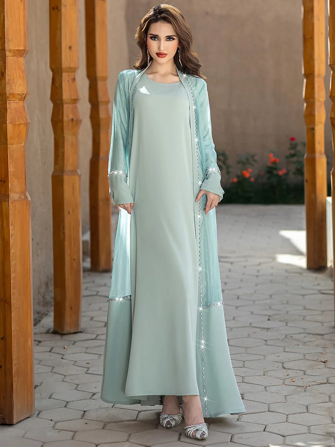 Esma two piece Abaya