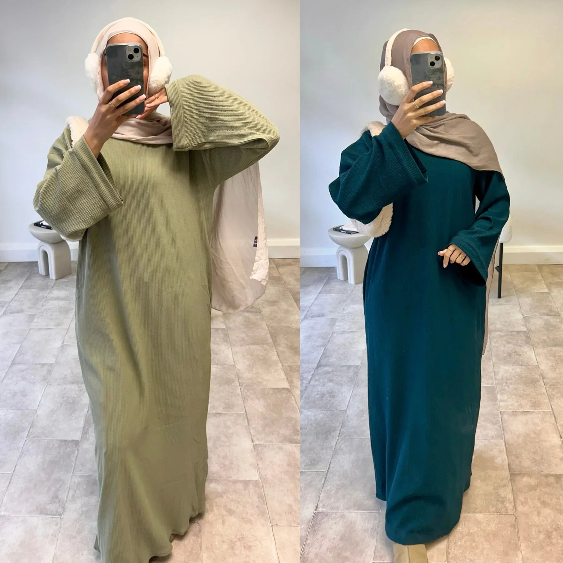 Corduroy Umm Abaya