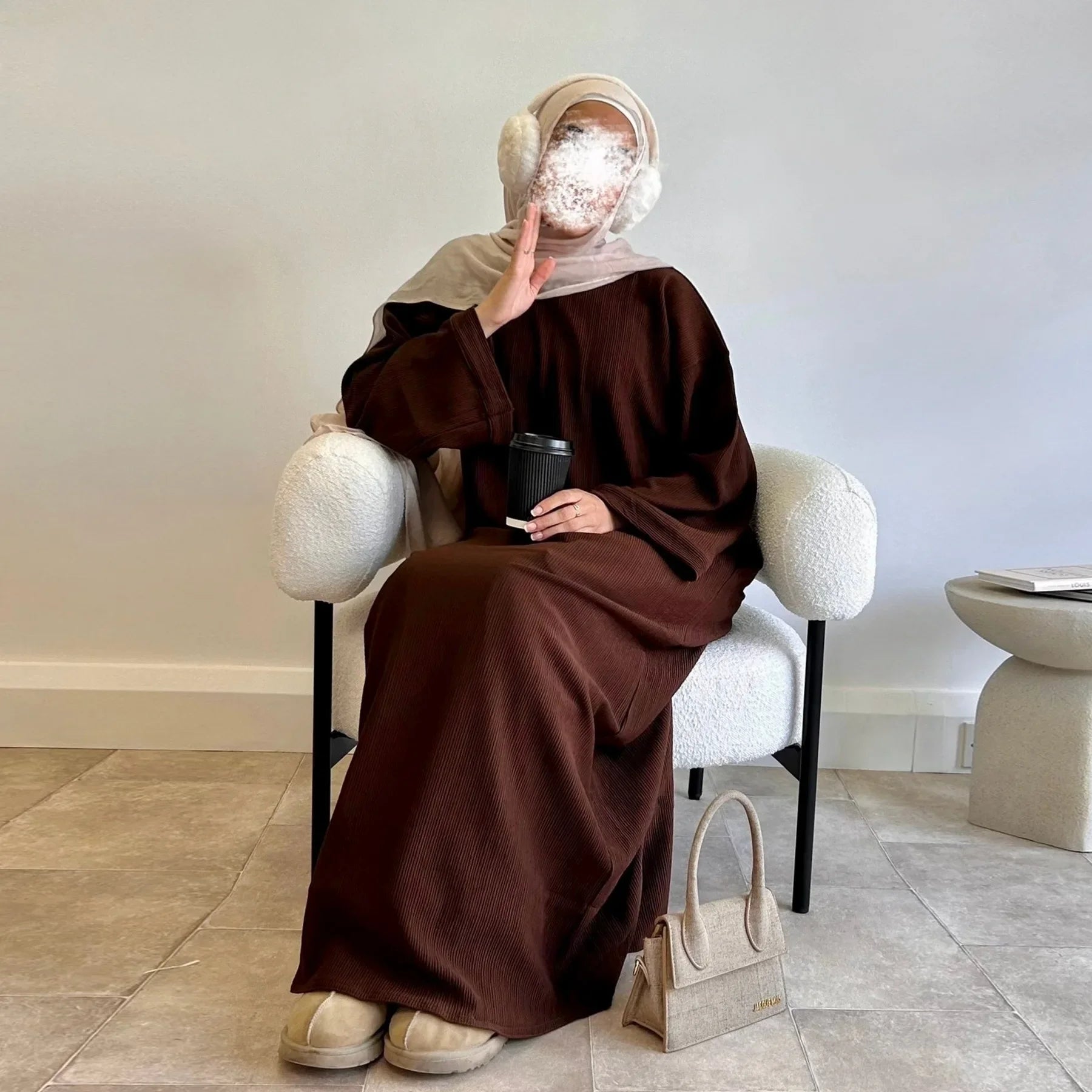 Corduroy Umm Abaya