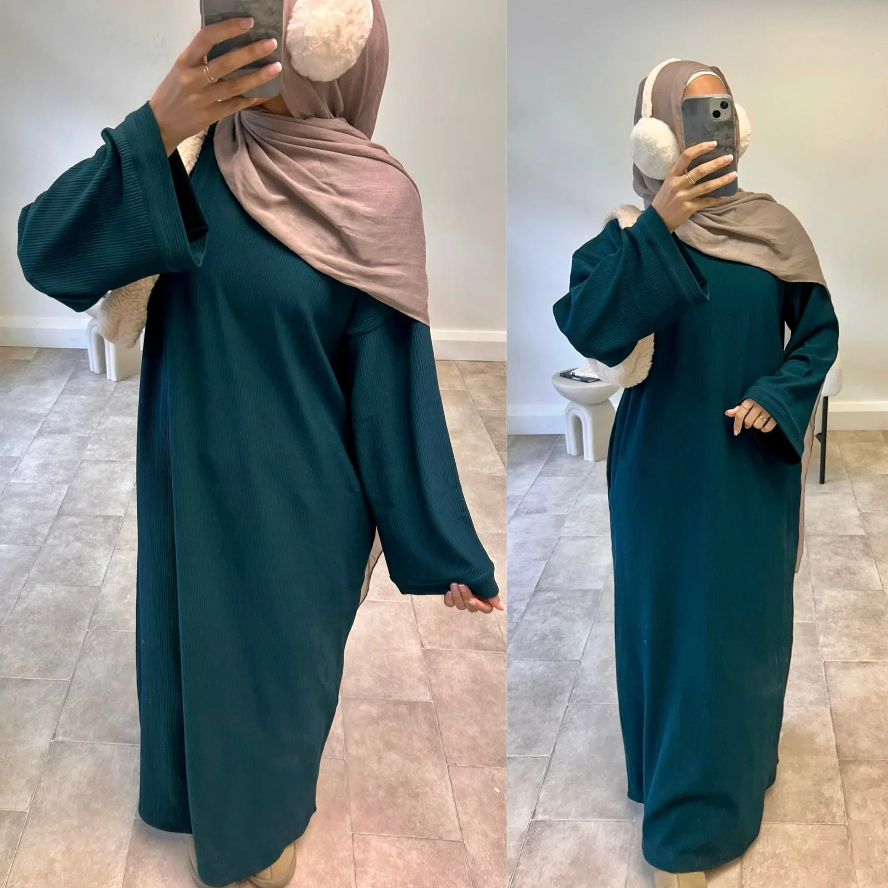 Corduroy Umm Abaya
