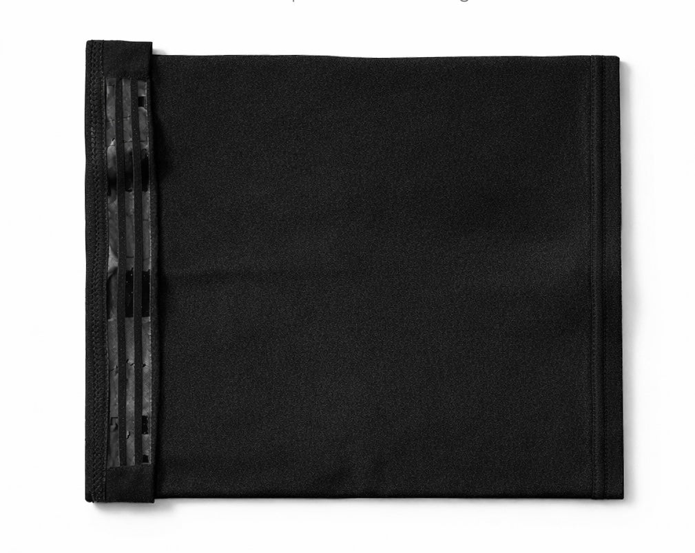 Obsidian undercap, black, non slip