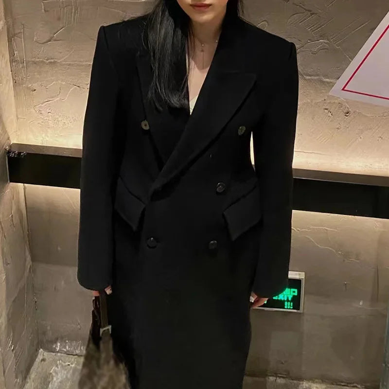 Adara wool coat