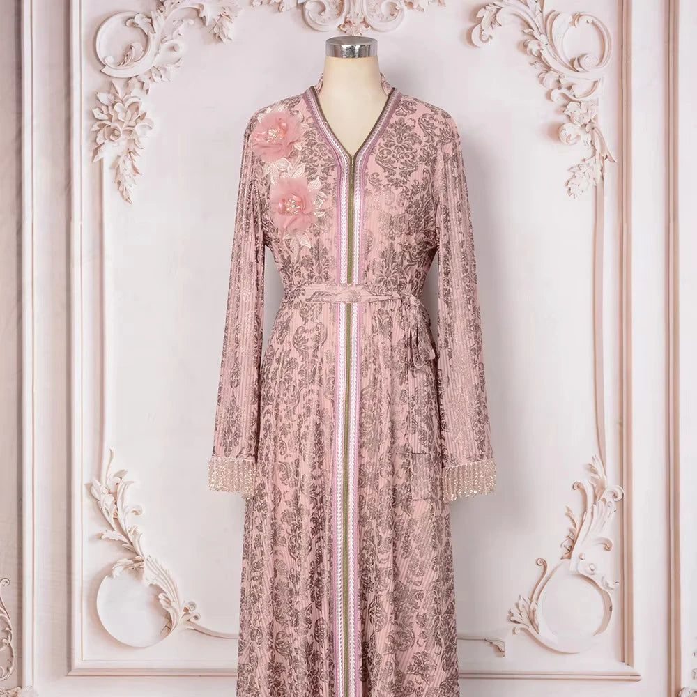 Sahar Dust Rose Dress