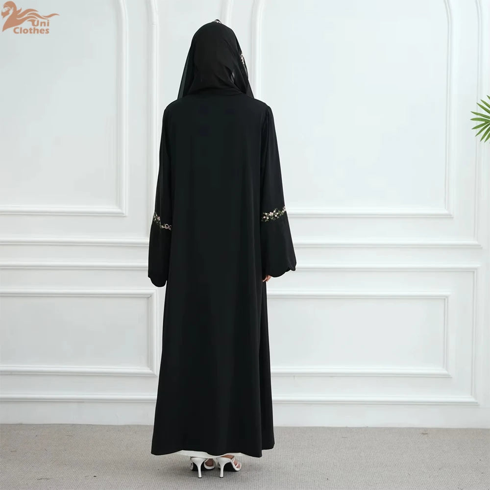 Rosé Bow Abaya