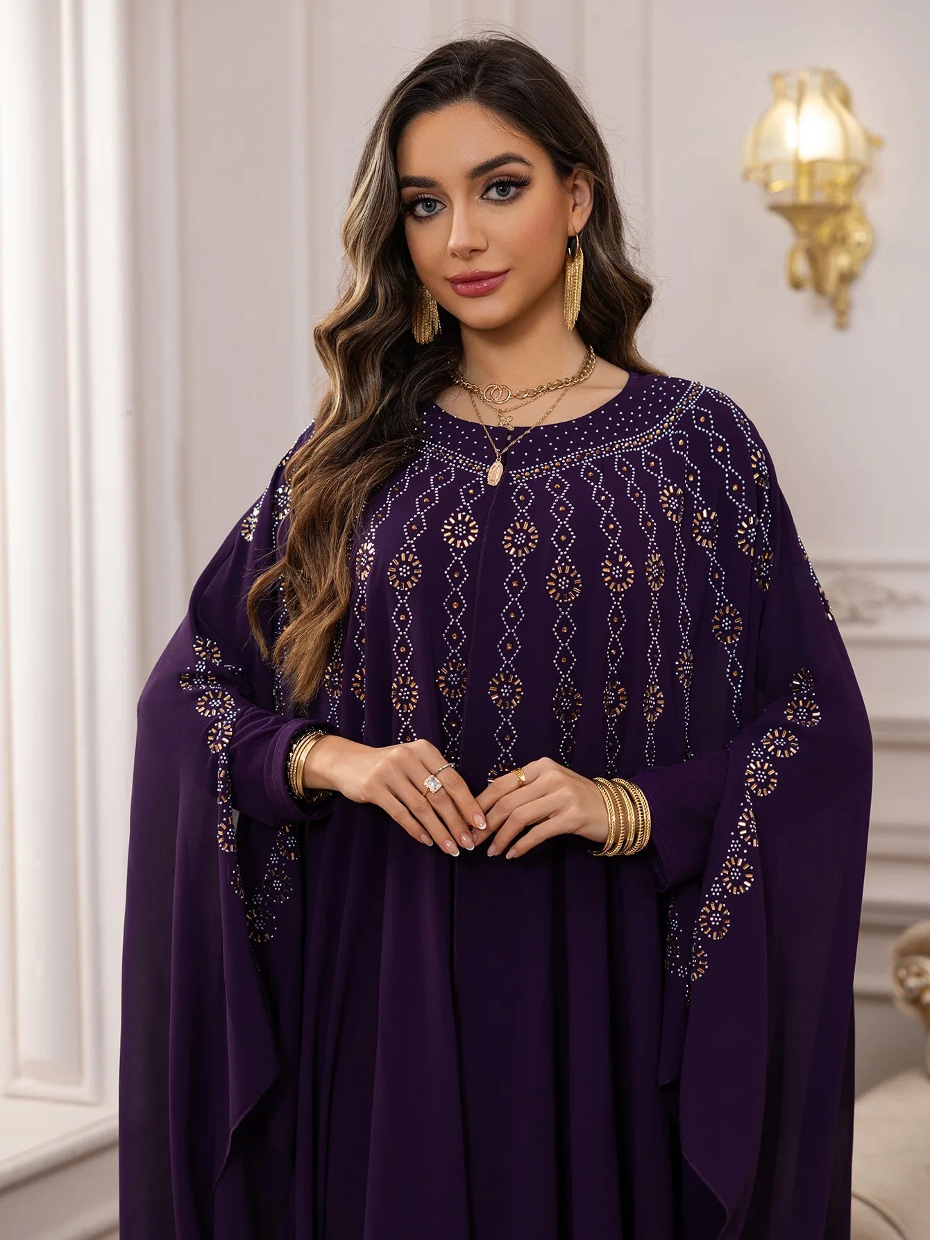 Aylina cape dress