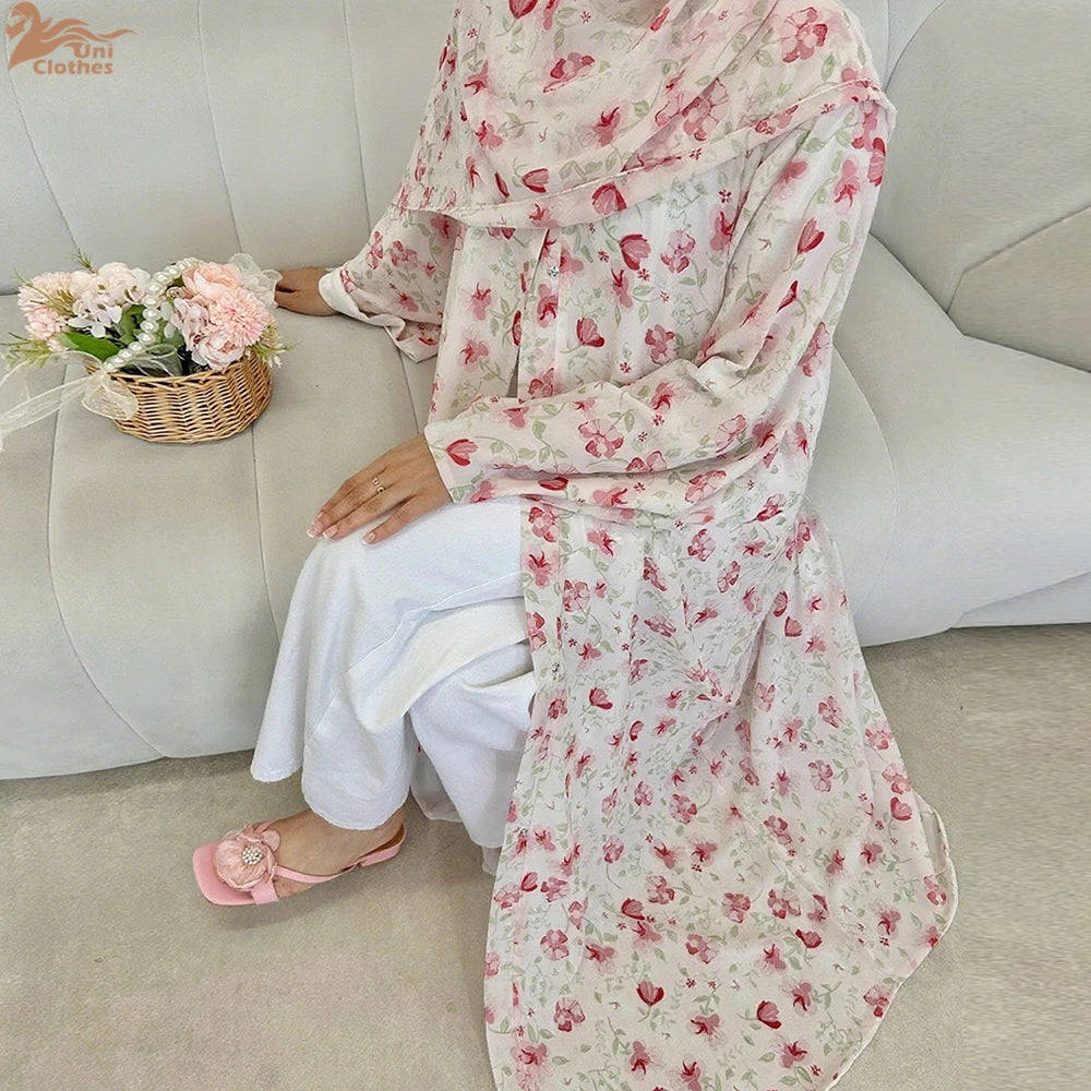 Layali Blossom Abaya Set
