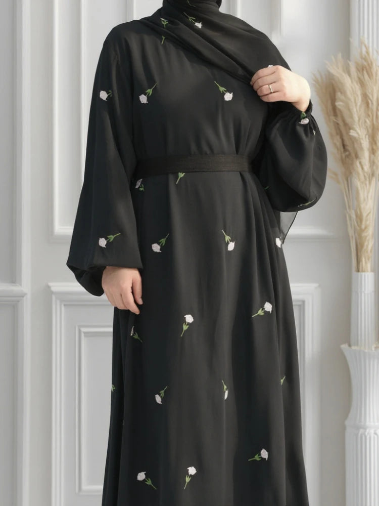 Floral Abaya