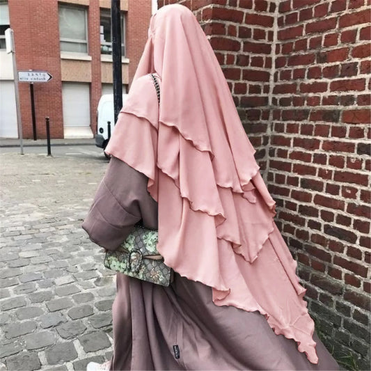 Ruqayyah Khimar | Three-Layer Flow