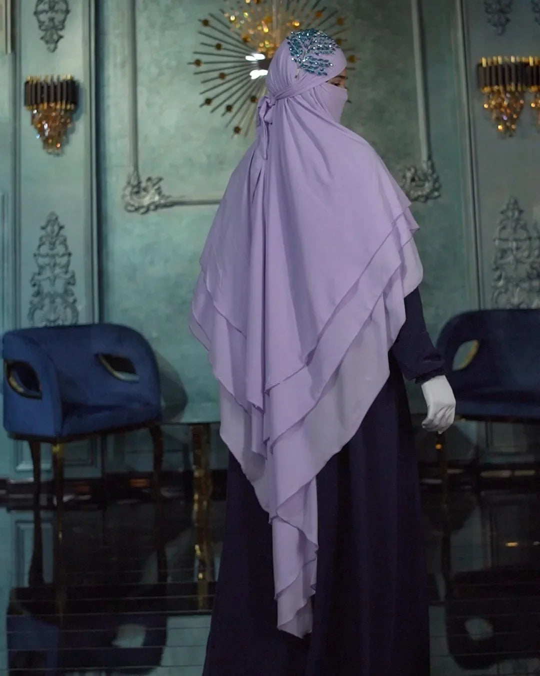 Ruqayyah Khimar | Three-Layer Flow