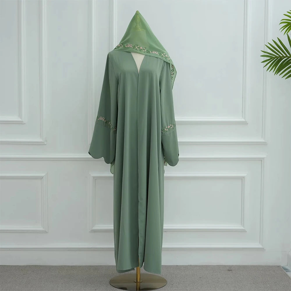 Rosé Bow Abaya