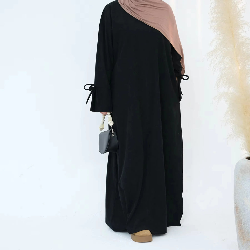 Umm winter bow abaya