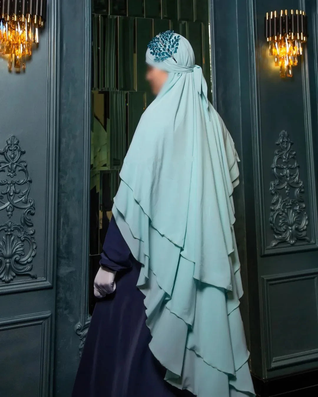 Ruqayyah Khimar | Three-Layer Flow
