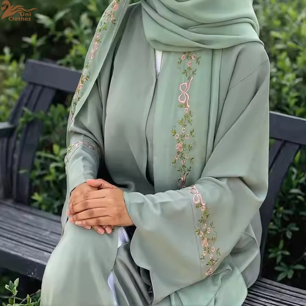 Rosé Bow Abaya
