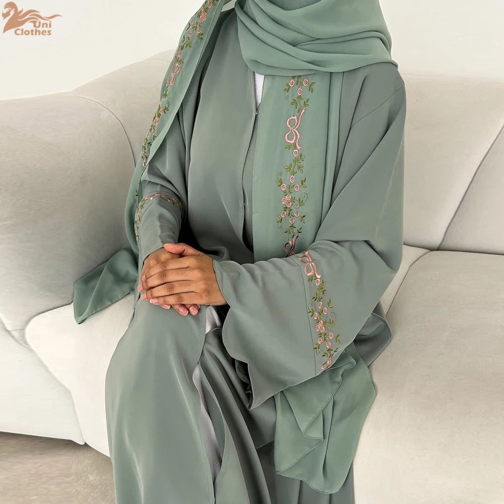 Rosé Bow Abaya