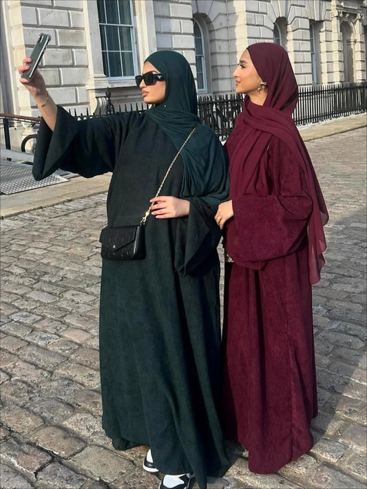 Layali Luxe Corduroy Abaya