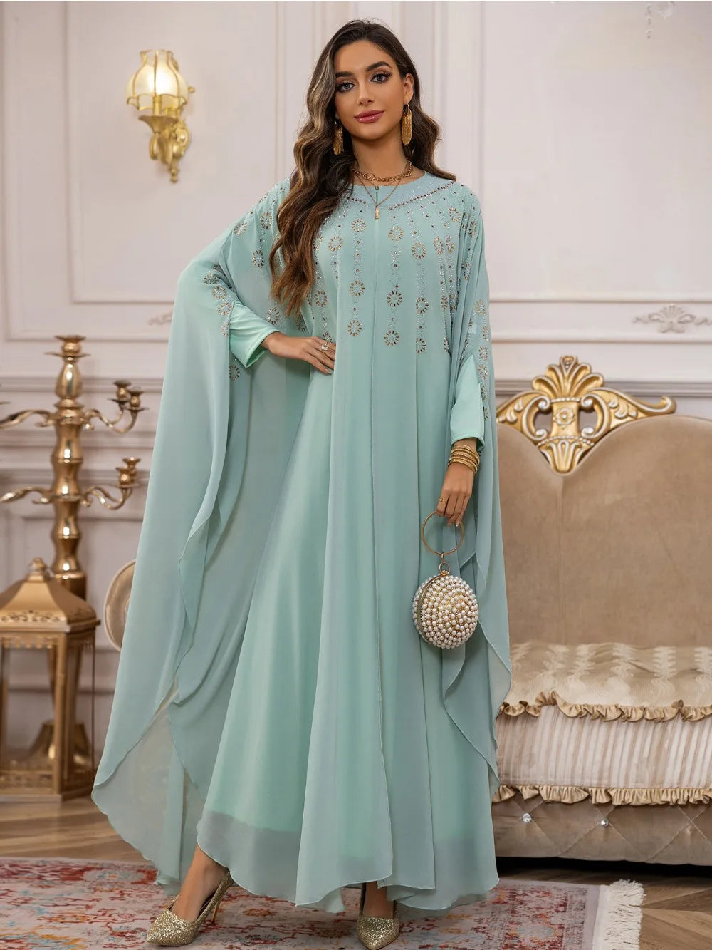 Aylina cape dress