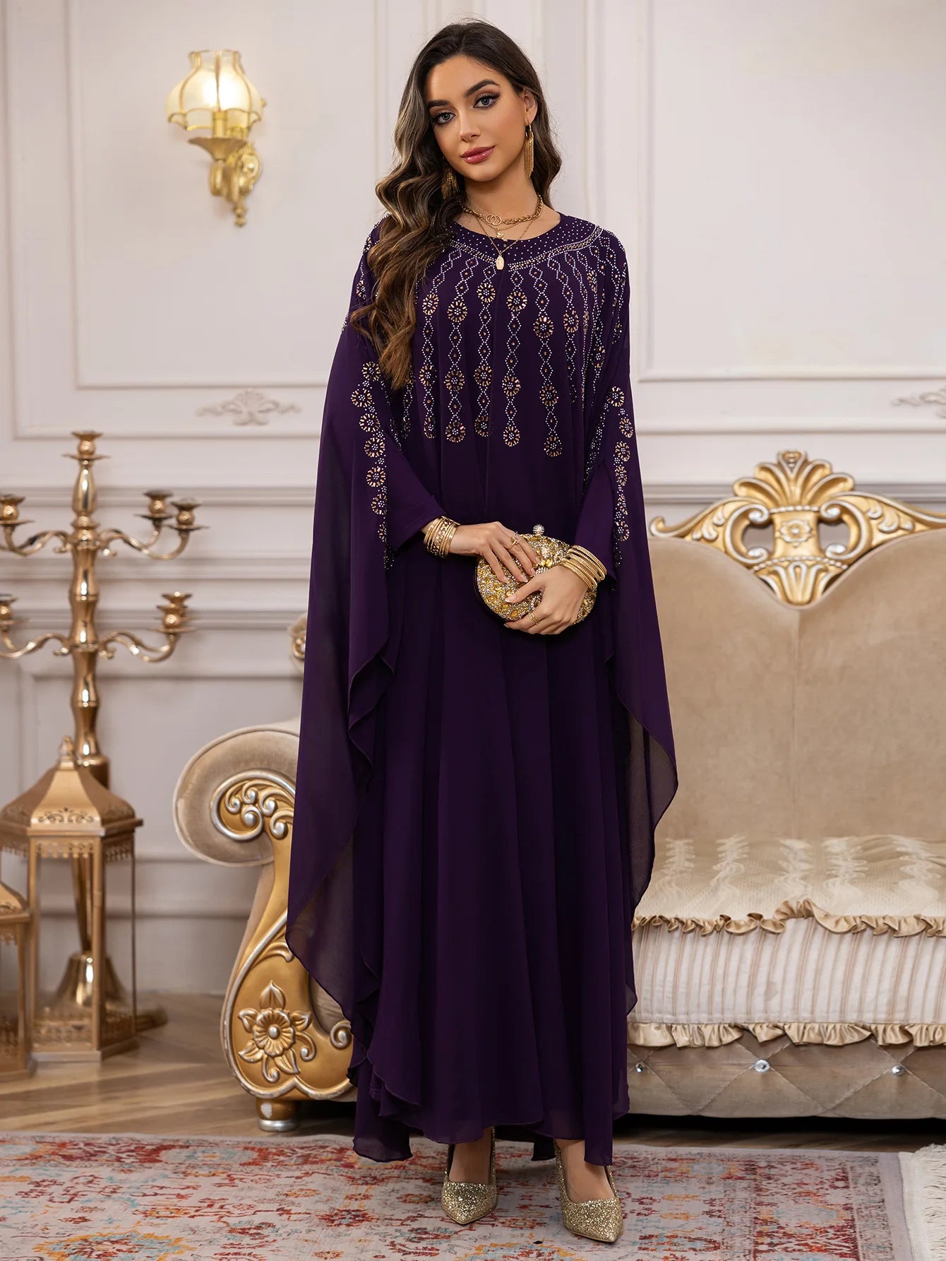 Aylina cape dress