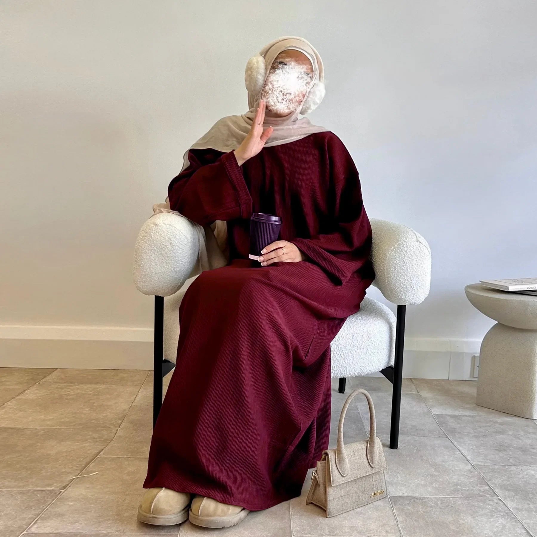 Corduroy Umm Abaya