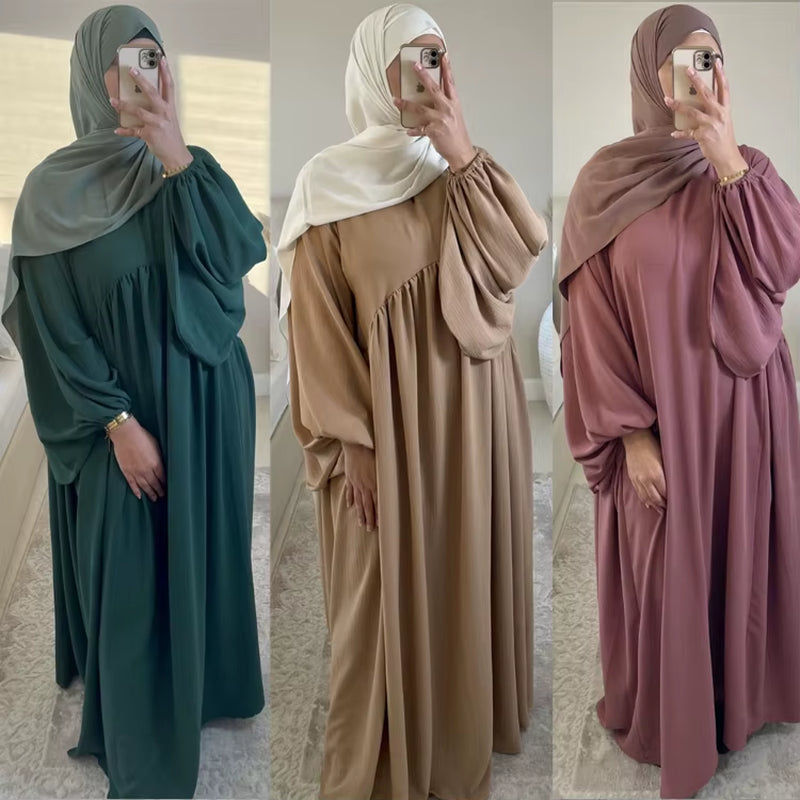 Aaliyah Balloon Sleeve Abaya